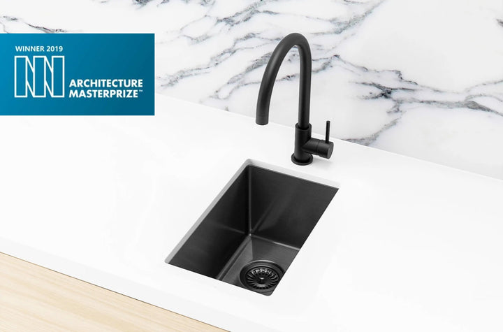 Lavello Bar Sink - Single Bowl 382 x 272 - Single Bowl 382 x 272 - PVD Brushed Gunmetal
