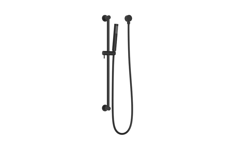 Soul Slimline Hand Shower on Rail - Matte Black