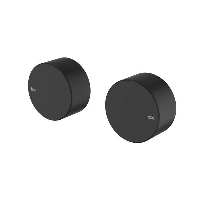 Hali 1/4 Turn C/D Wall Top Assembly - Matt Black