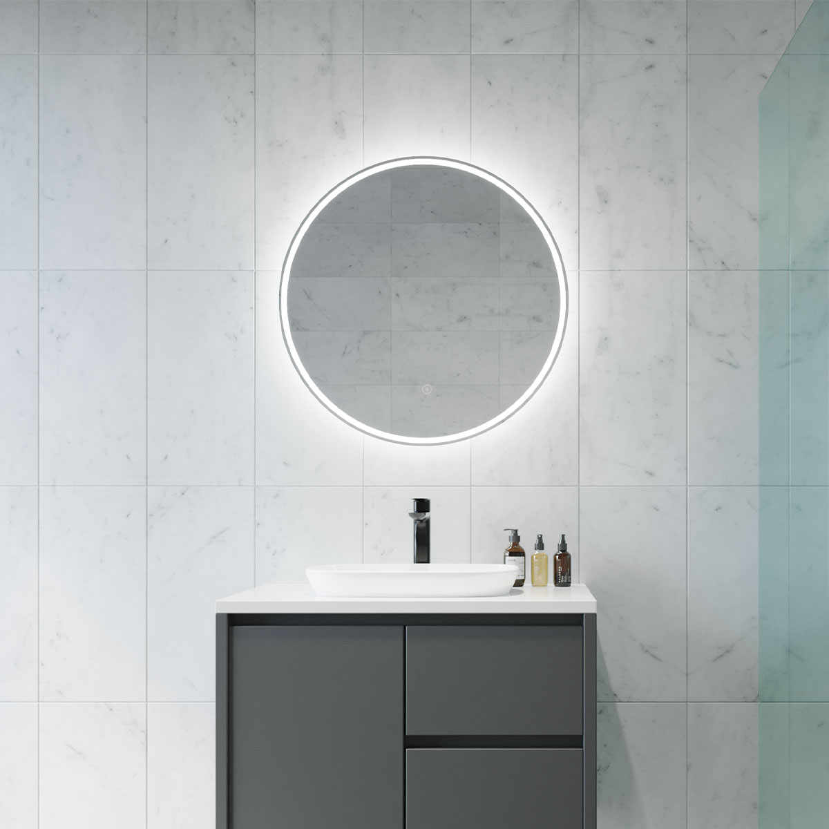 Sphere LED Mirror Frameless