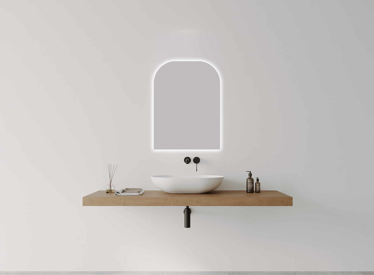 Cove Soft Arch LED Mirror