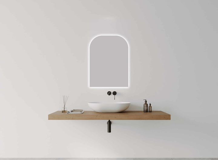 Cove Soft Arch LED Mirror