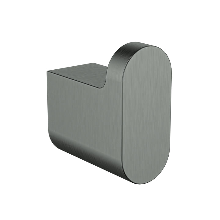 Flores Robe Hook - Gun Metal