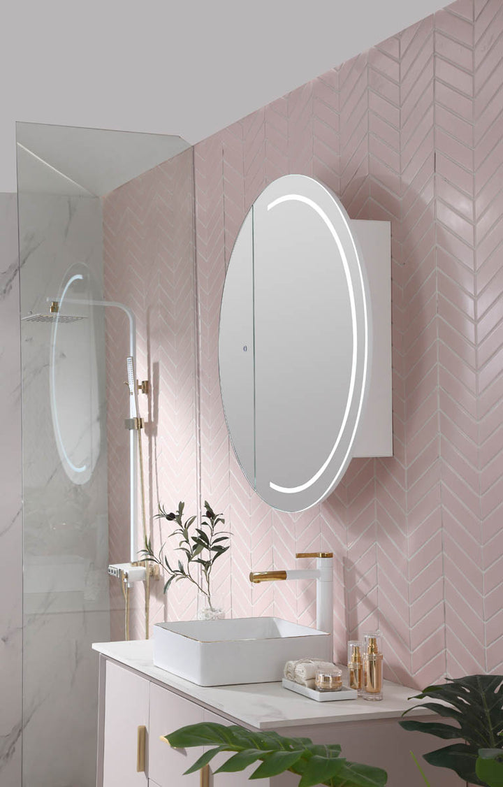 Pearl LED Shaving Cabinet lifestyle view 4