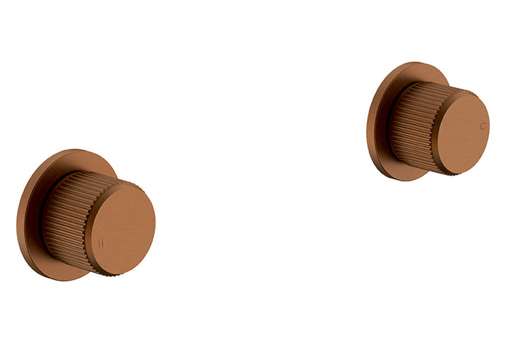 Soul Groove Wall Top Assembly (Pair) - Brushed Copper