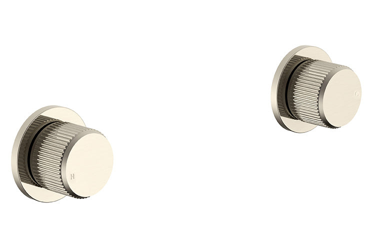 Soul Groove Wall Top Assembly (Pair) - Brushed Nickel