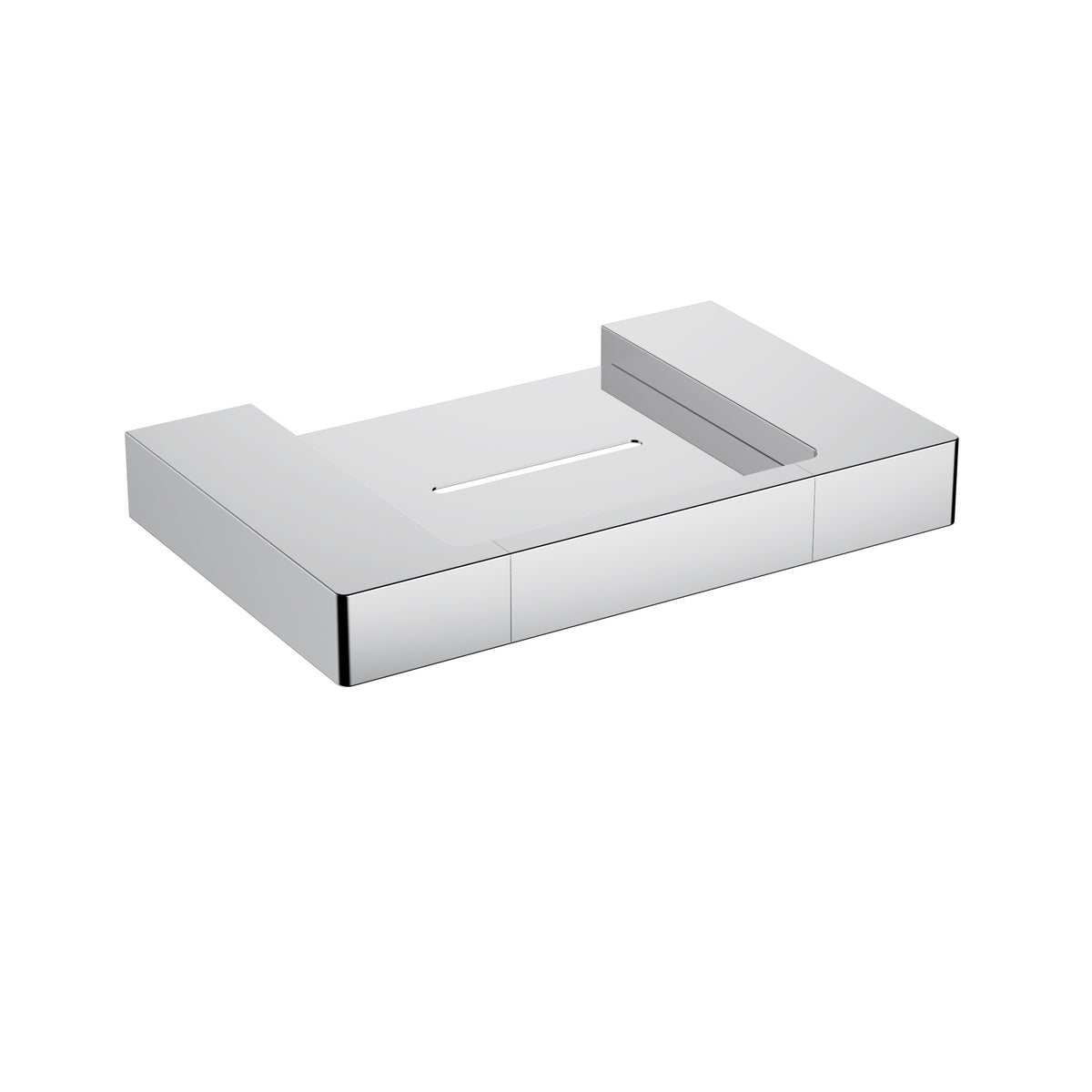 Ceram Soap Dish Metal - Chrome