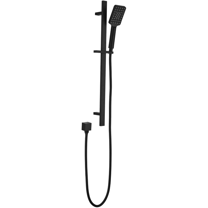Eden Rail Shower - Matt Black