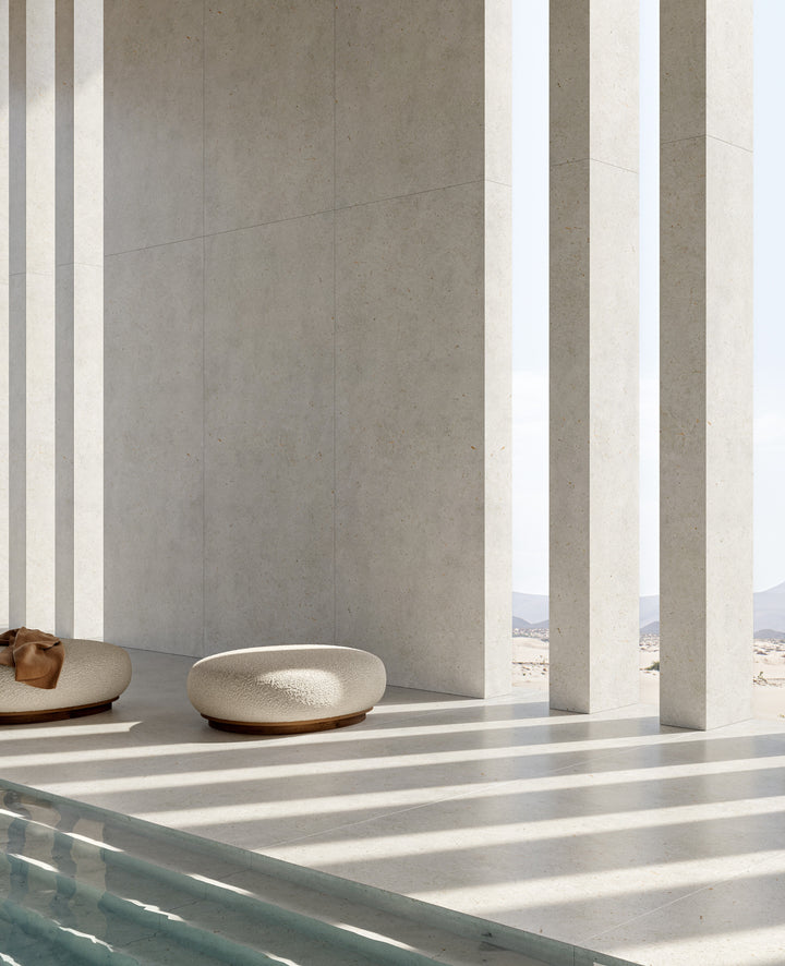 Dekton Polar in a spa (third photo)