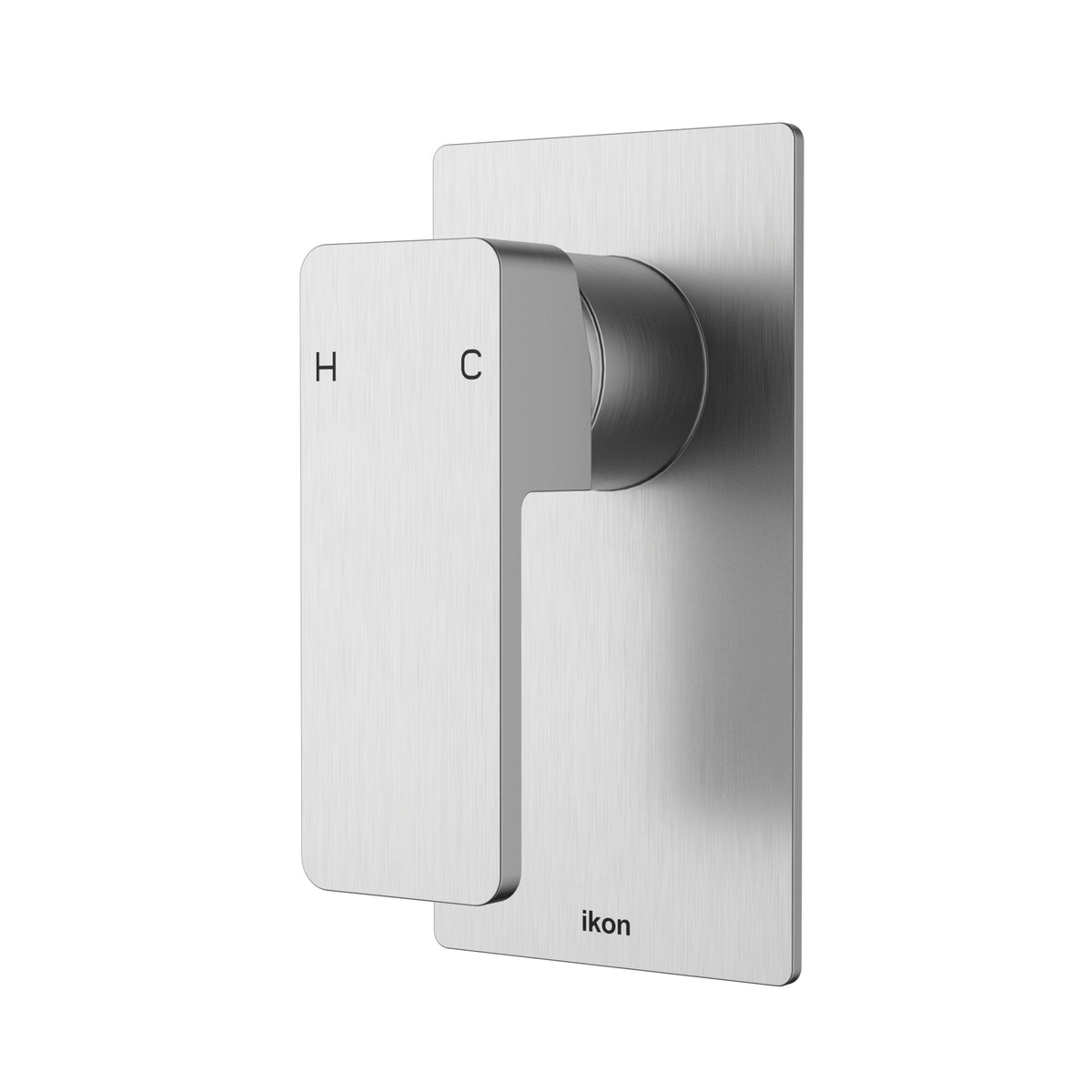 Ceram Wall Mixer - Brushed Nickel