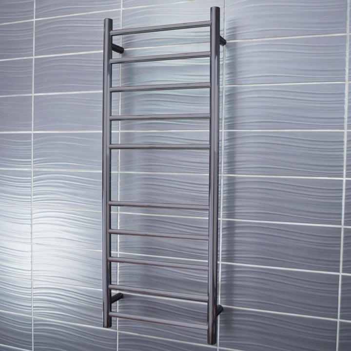 Radiant Heated Round Ladder Towel Rail 430 x 1100mm - gmg-rtr430-1-1000px