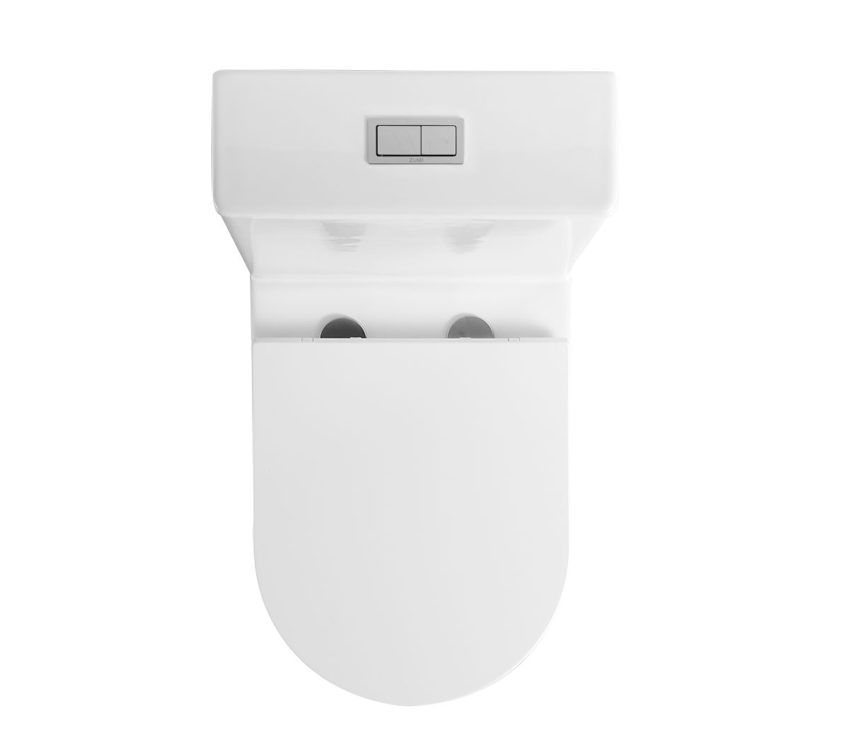 Sandra Short Projection Rimless Back to Wall Toilet Suite, Gloss White