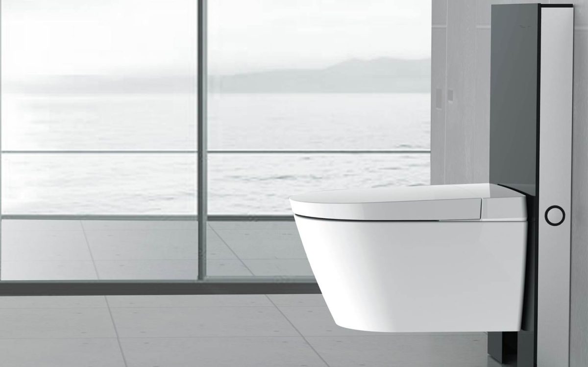 Novus Wall Hung Smart Bidet Toilet Suite with In Wall Cistern