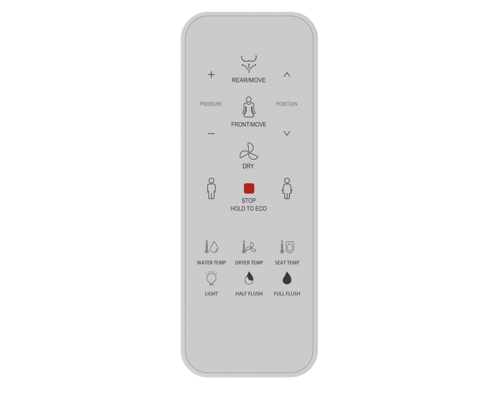 Novus Wall Hung Smart Bidet Toilet Suite with In Wall Cistern