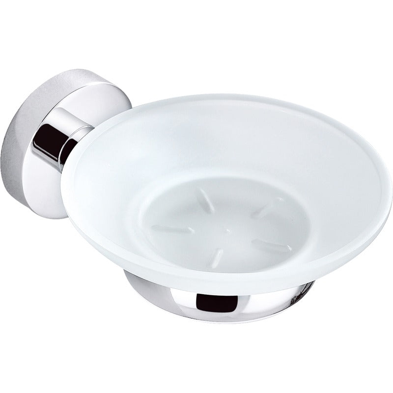 Otus Soap Dish Glass - Chrome