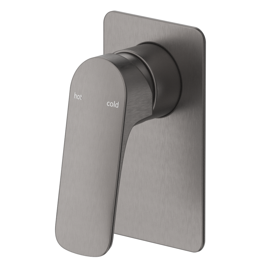 Kaza Shower Mixer - Square Plate - Trim Kit
