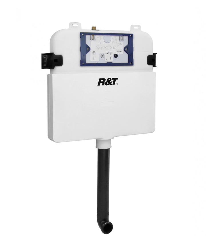R&amp;T Alpha Inwall Floorstanding Cistern - main view
