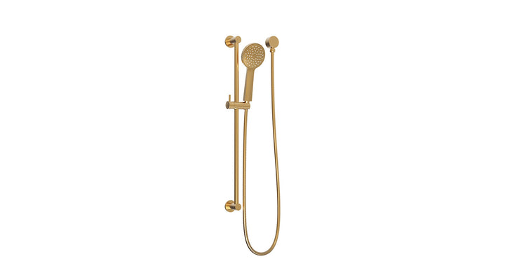 Soul Classic Hand Shower on Rail - Brushed Brass