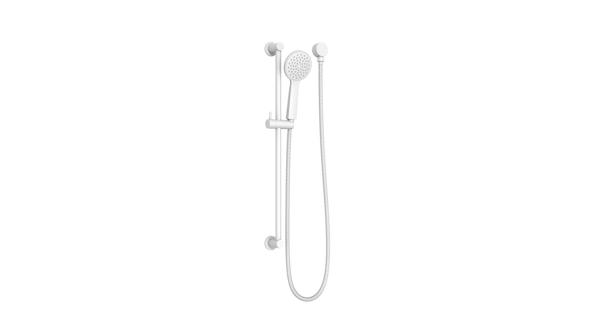 Soul Classic Hand Shower on Rail - Matte White