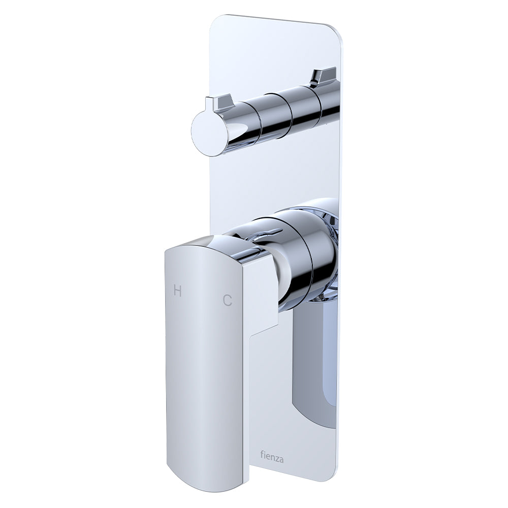 Koko Wall Diverter Mixer - Chrome