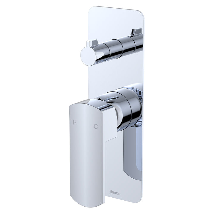 Koko Wall Diverter Mixer - Chrome