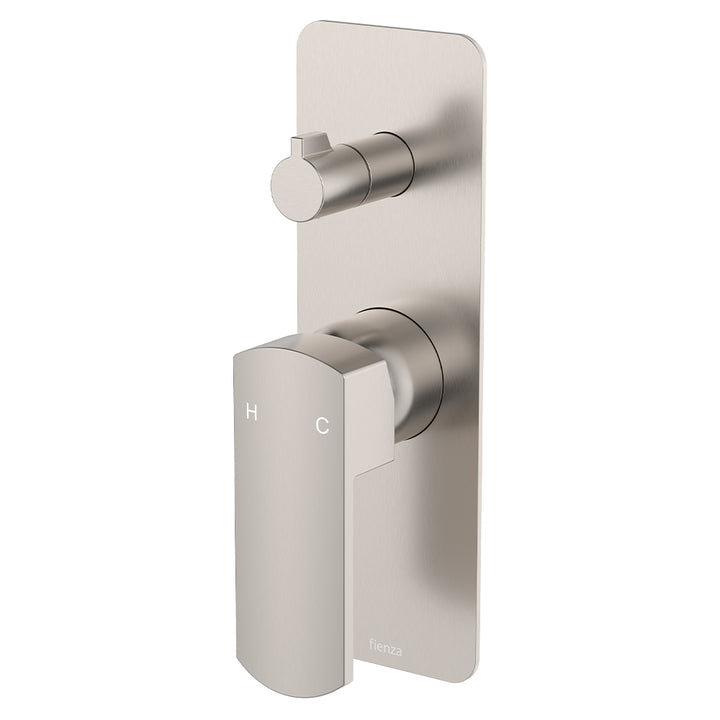 Koko Wall Diverter Mixer - Brushed Nickel