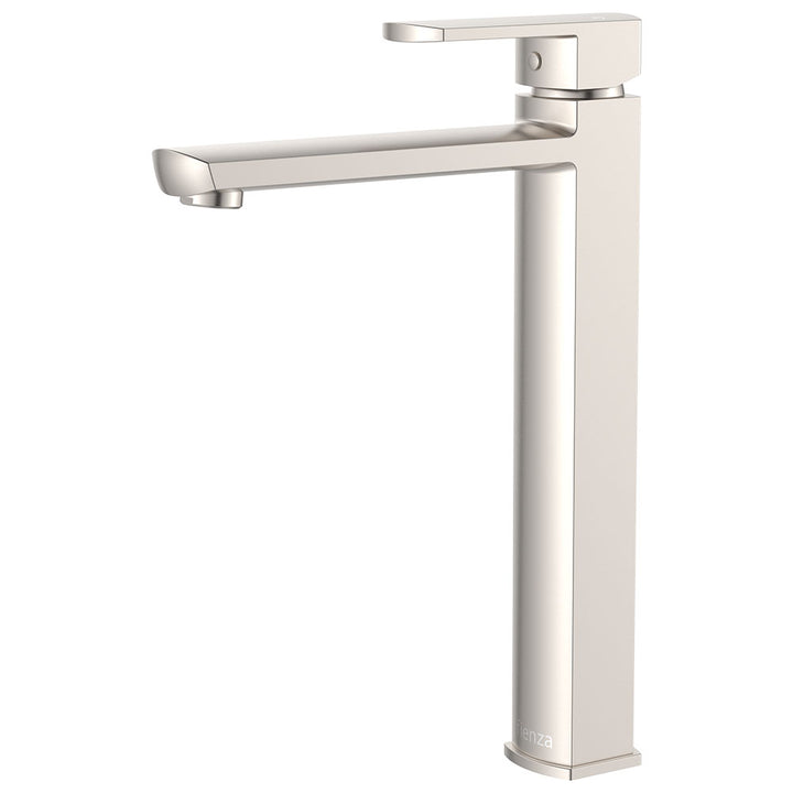 Koko Tall Basin Mixer - Brushed Nickel