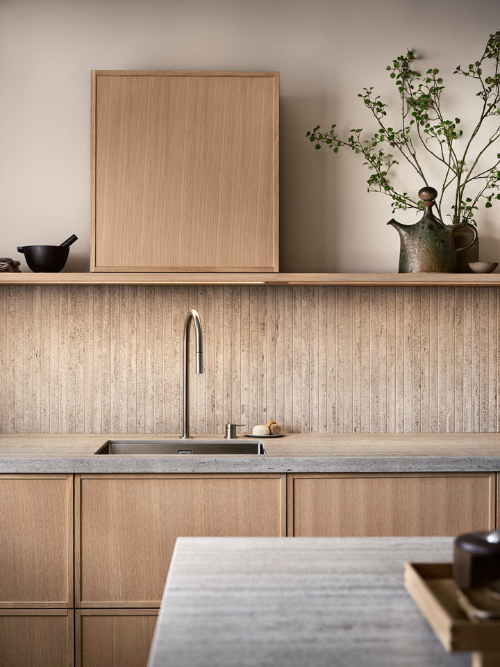 Nebu Dekton 8mm in a kitchen setting