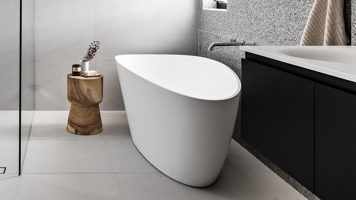 Tranquil 1560 Freestanding Gloss White Bath - ADP image 2