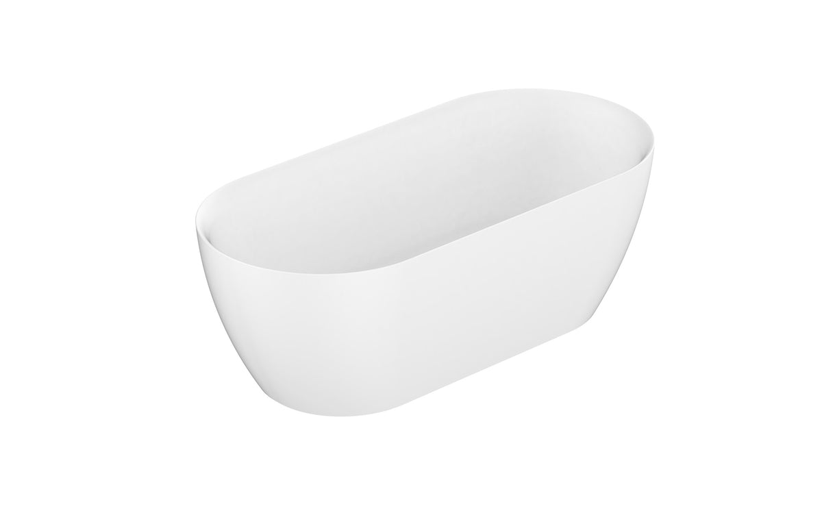 Glacier 1500 Freestanding Gloss White Bath