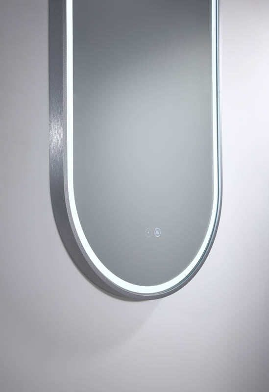 Great Gatsby LED Mirror Georgian Metal detail view