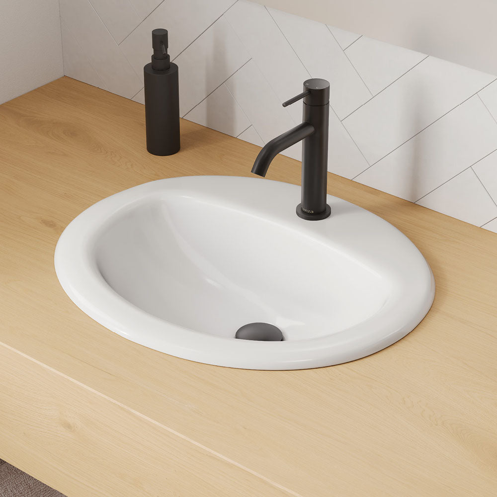 Kaya Basin Mixer - Matte Black