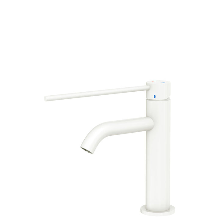 Kaya Care Basin Mixer - Matte White