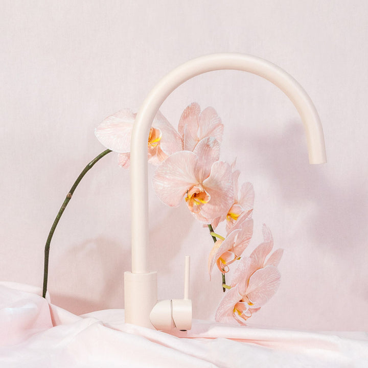Kaya Sink Mixer - Matte Blossom