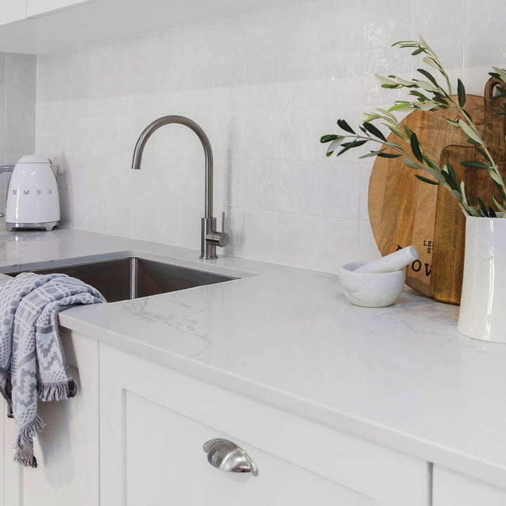 Kaya Sink Mixer - Brushed Nickel