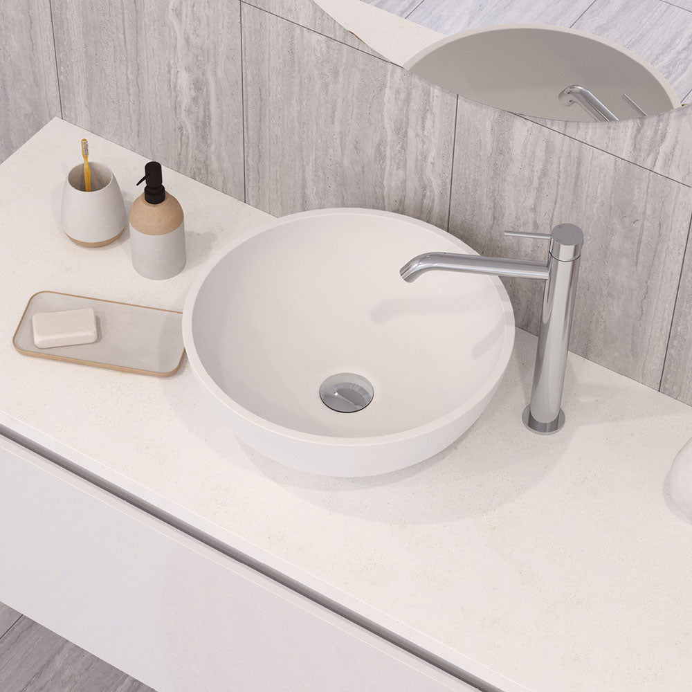 Kaya Tall Basin Mixer - Chrome