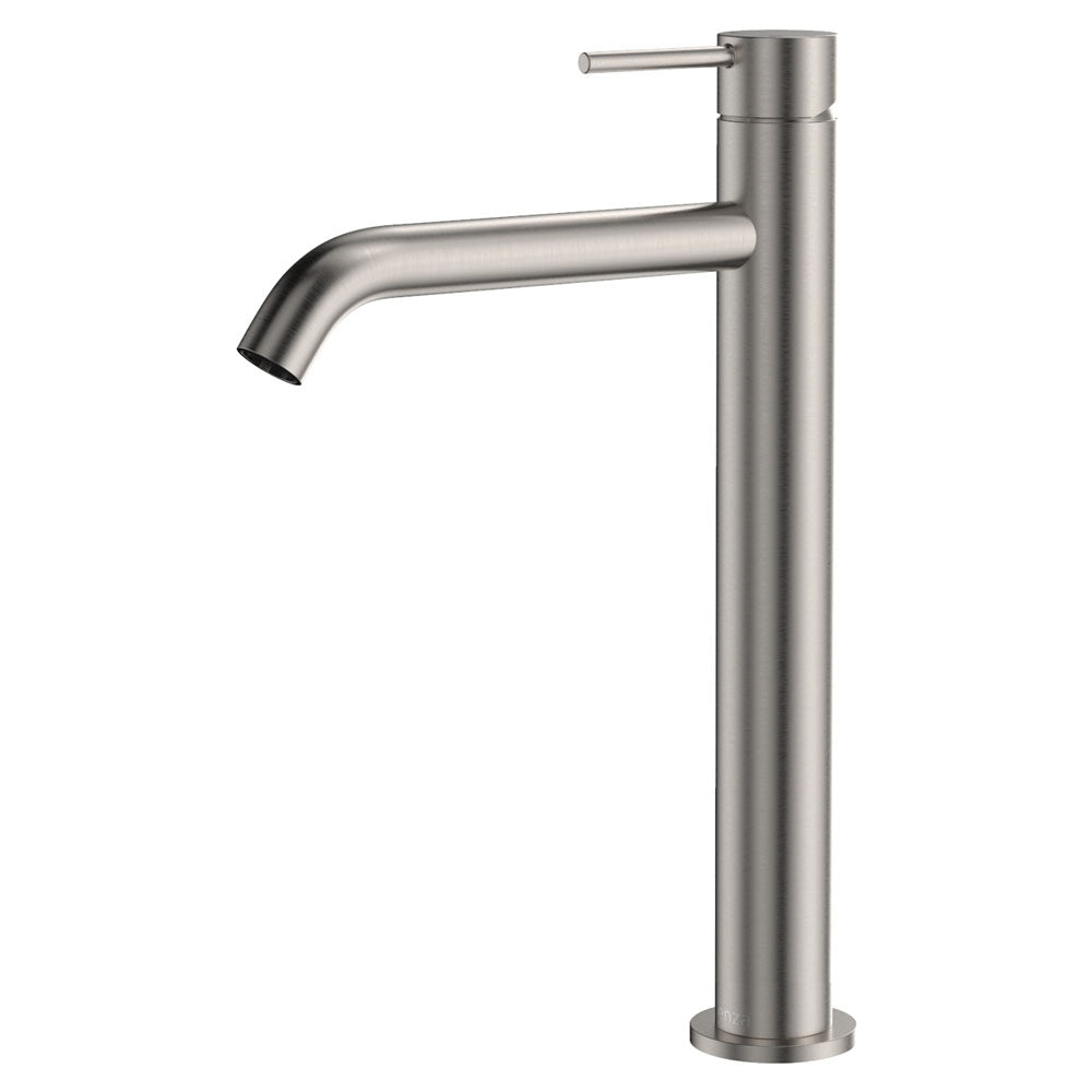 Kaya Tall Basin Mixer - Brushed Nickel
