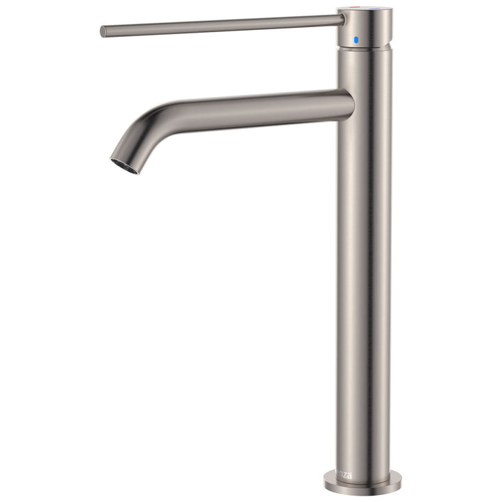 Kaya Care Tall Basin Mixer - Brushed Nickel