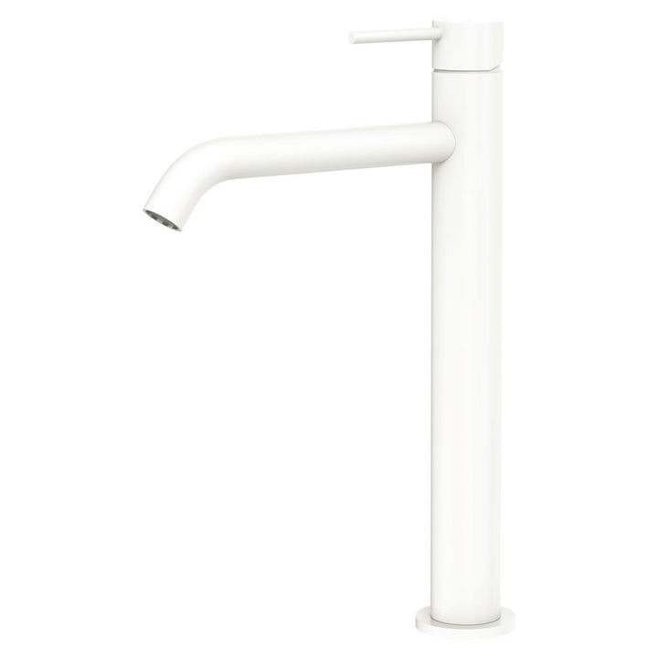 Kaya Tall Basin Mixer - Matte White