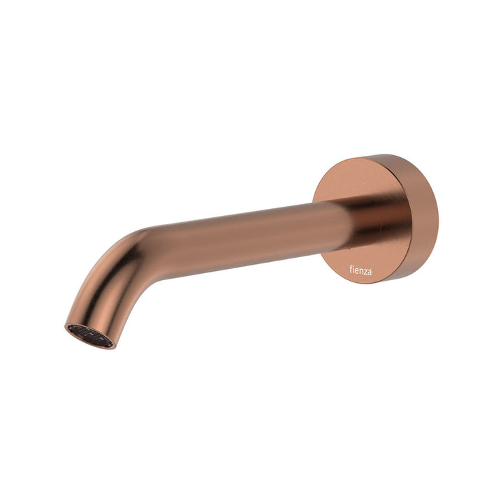 Kaya Basin/Bath Outlet, 180mm - Brushed Copper
