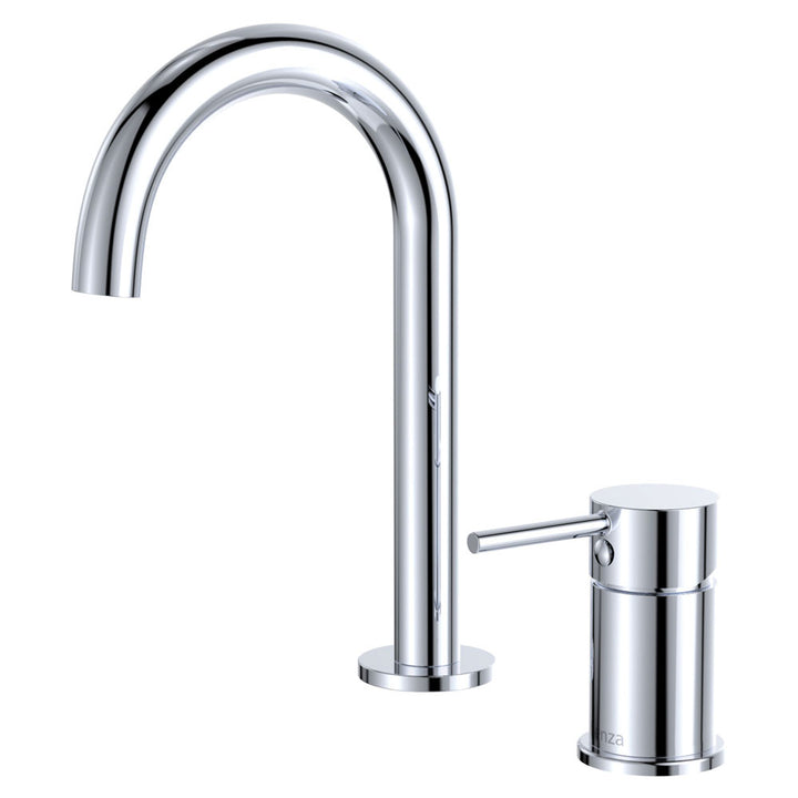 Kaya Hob Mixer Set - Chrome