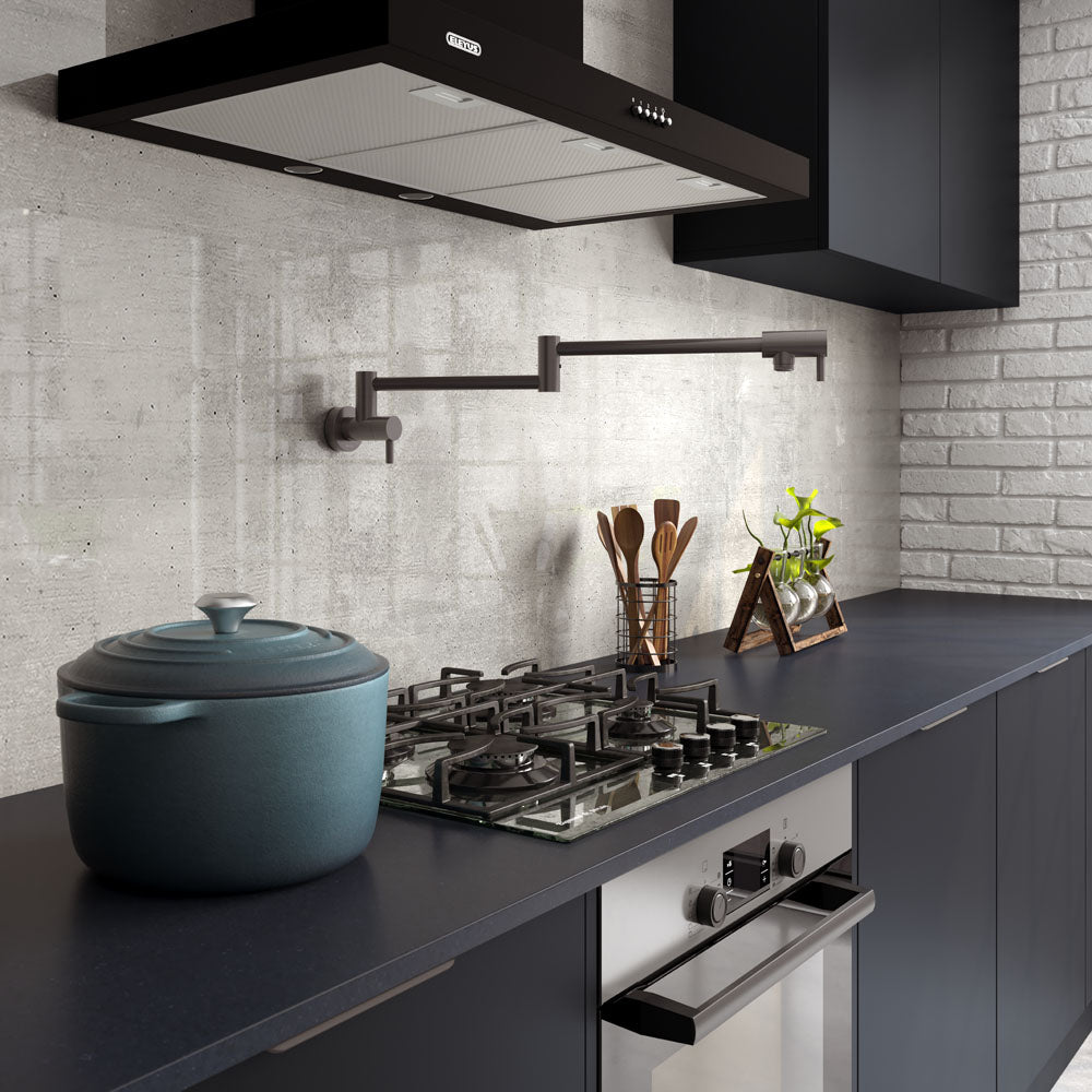 Kaya Pot Filler - Gun Metal