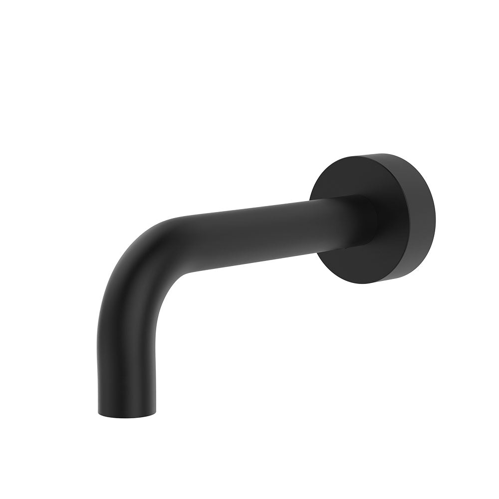 Kaya Basin/Bath Outlet, 130mm - Matte Black