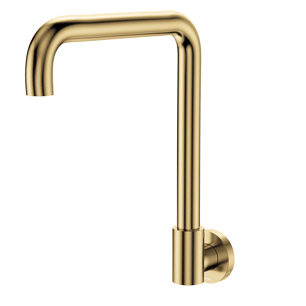 Kaya Squareline Wall Swivel Outlet Set - Urban Brass