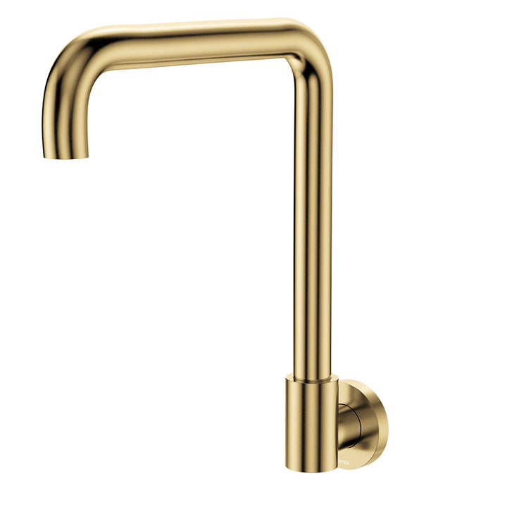 Kaya Squareline Wall Swivel Outlet Set - Urban Brass