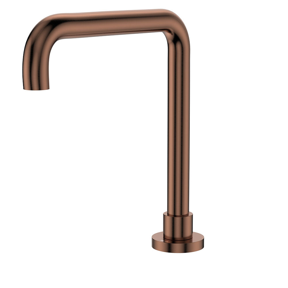 Kaya Squareline Hob Outlet - Brushed Copper