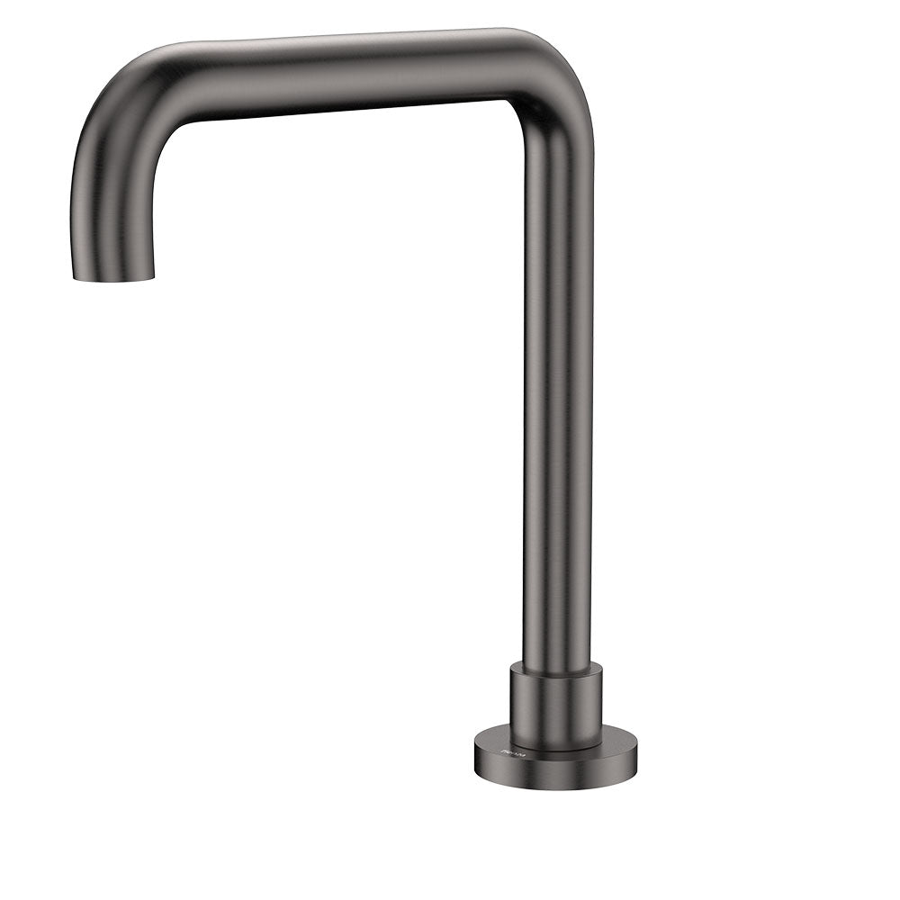 Kaya Squareline Hob Outlet - Gun Metal