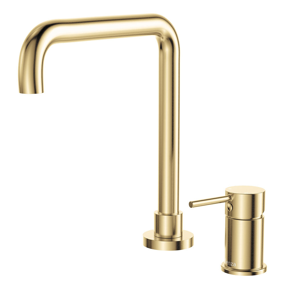 Kaya Squareline Hob Mixer Set - Urban Brass