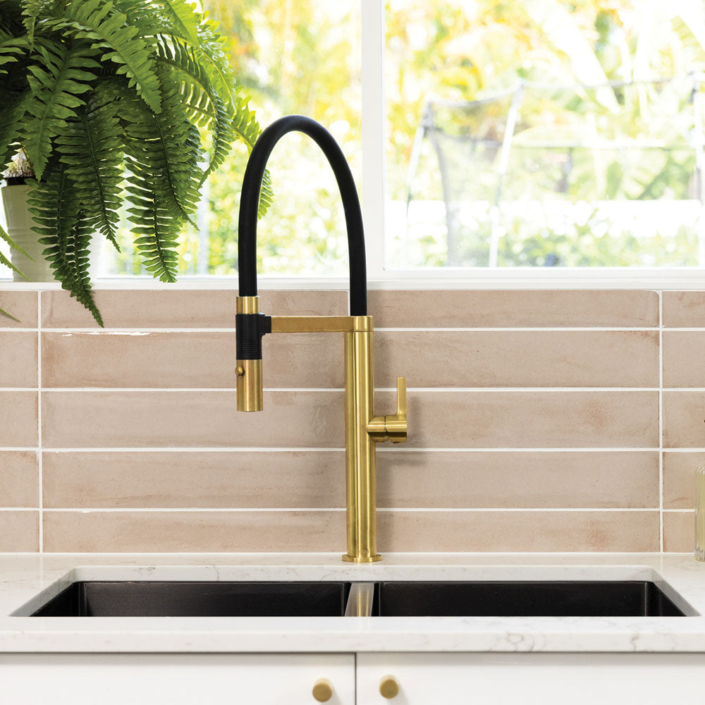 Sansa Pull Down Sink Mixer - Urban Brass