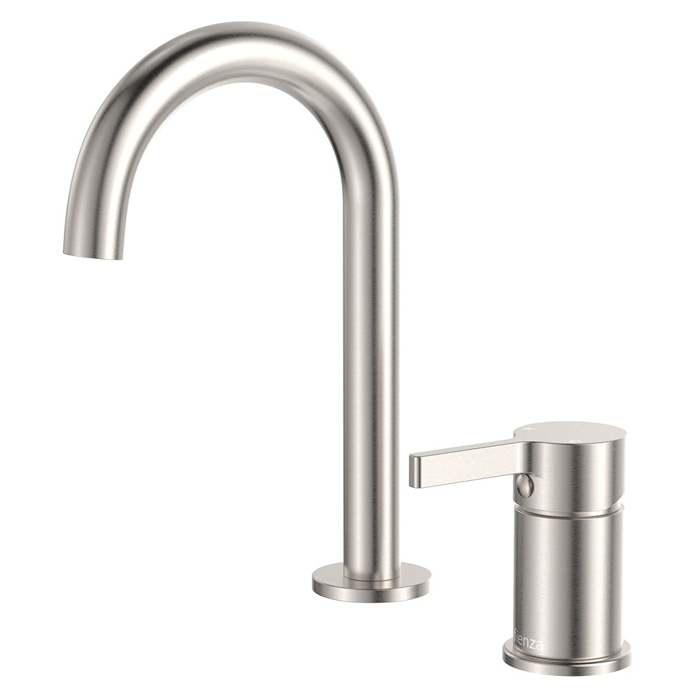 Sansa Round Hob Mixer Set - Brushed Nickel